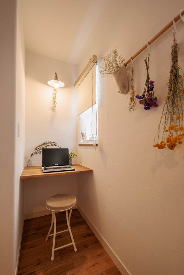 アットナチュレ 【1000万円台/33坪/間取り図/ハンドメイド】無垢床の傷が味わいになる未来まで可愛い正統派ナチュラルな家の建築実例画像7