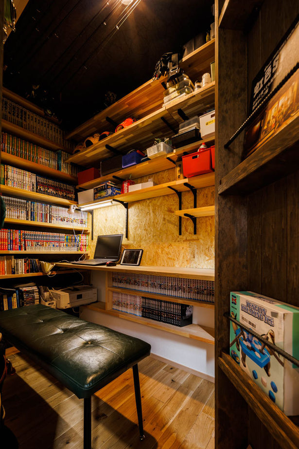 アットナチュレ 【1000万円台/28坪/間取り図/土間/吹き抜け/スキップフロア】薪ストーブ＆ヴィンテージ系ナチュラルハウスの建築実例画像6