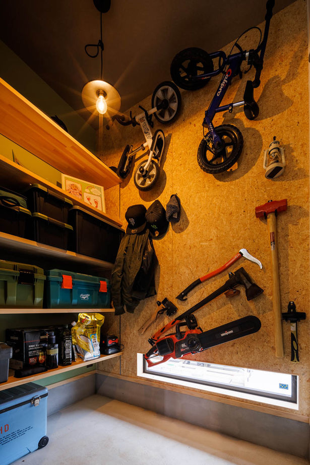 アットナチュレ 【1000万円台/28坪/間取り図/土間/吹き抜け/スキップフロア】薪ストーブ＆ヴィンテージ系ナチュラルハウスの建築実例画像10