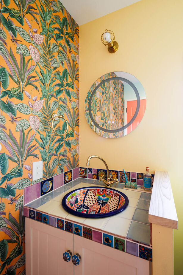 アットナチュレ 【1000万円台/26坪/間取り図/平屋】大好き！だけを詰め合わせたカラフル&ポップなアメリカンフラットハウスの建築実例画像7