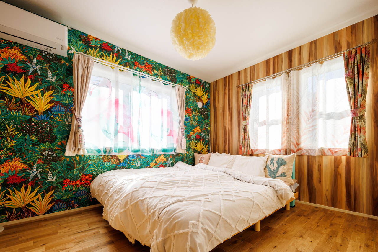 アットナチュレ 【1000万円台/26坪/間取り図/平屋】大好き！だけを詰め合わせたカラフル&ポップなアメリカンフラットハウスの建築実例画像8