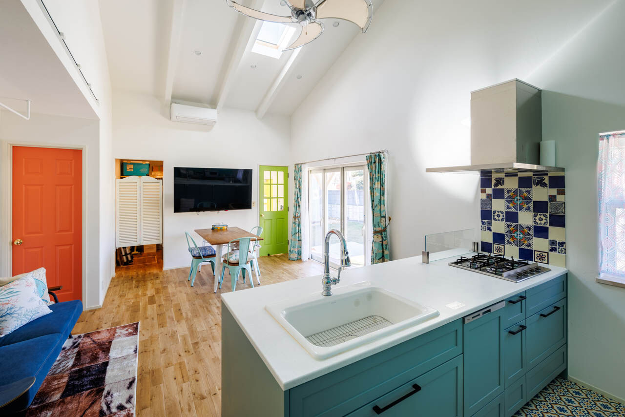 アットナチュレ 【1000万円台/26坪/間取り図/平屋】大好き！だけを詰め合わせたカラフル&ポップなアメリカンフラットハウスの建築実例画像10