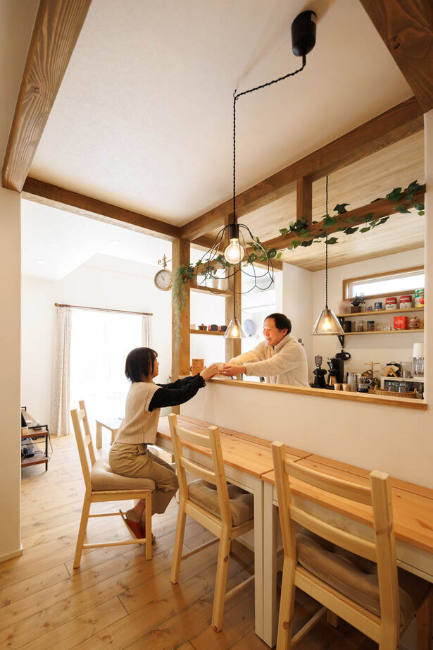 アットナチュレ 【1000万円台/25坪/間取り図】ほっこり田舎風な温もりとレトロ感。素朴な味わいが可愛いナチュラルハウスの建築実例画像2