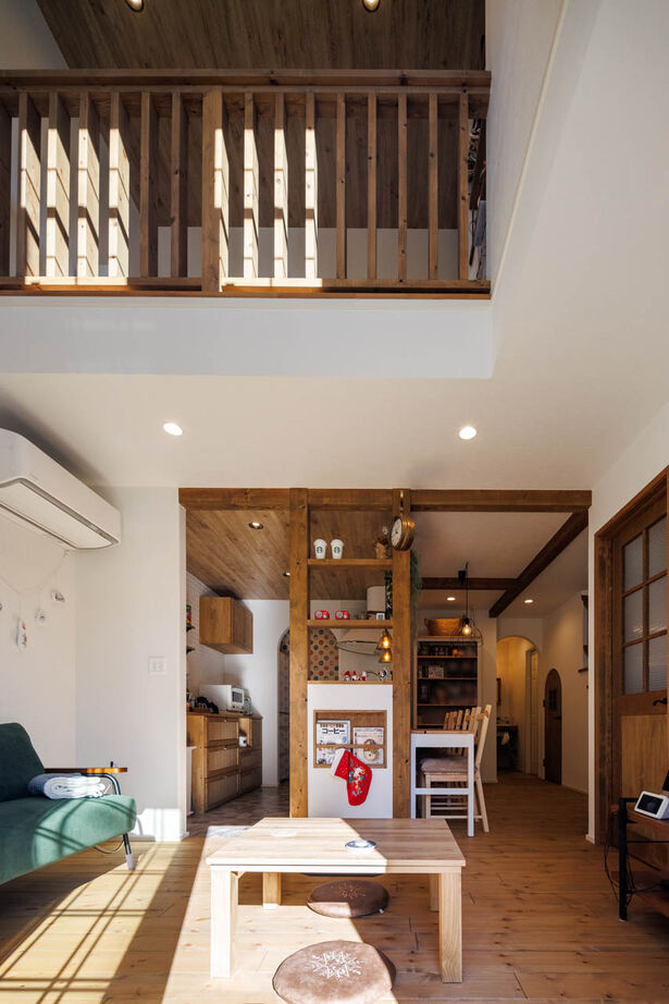 アットナチュレ 【1000万円台/25坪/間取り図】ほっこり田舎風な温もりとレトロ感。素朴な味わいが可愛いナチュラルハウスの建築実例画像3