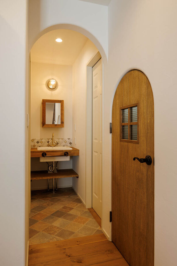 アットナチュレ 【1000万円台/25坪/間取り図】ほっこり田舎風な温もりとレトロ感。素朴な味わいが可愛いナチュラルハウスの建築実例画像8