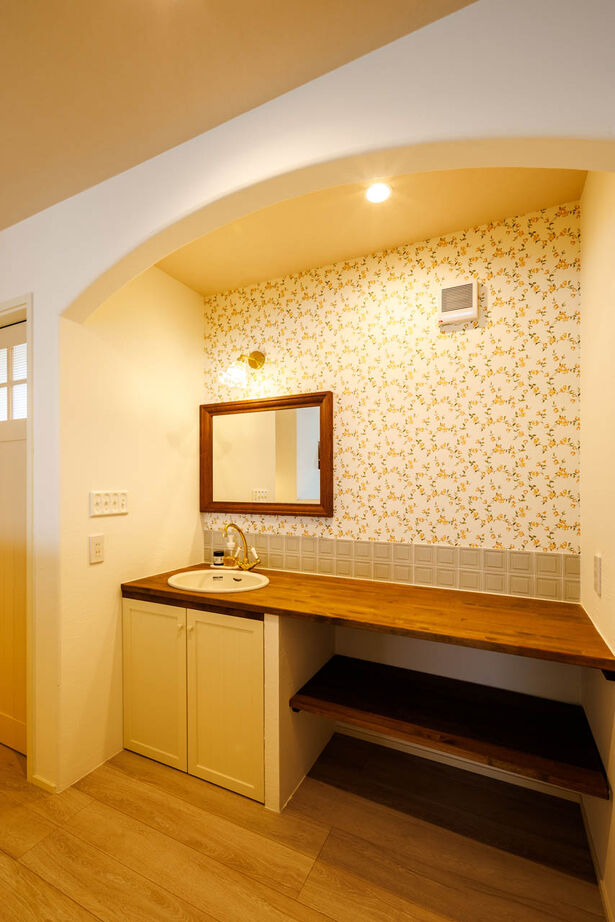 アットナチュレ 【1850万円/33坪/間取り図/造作家具】ベージュがアクセント。レトロでシンプルな大人のナチュラルハウスの建築実例画像8