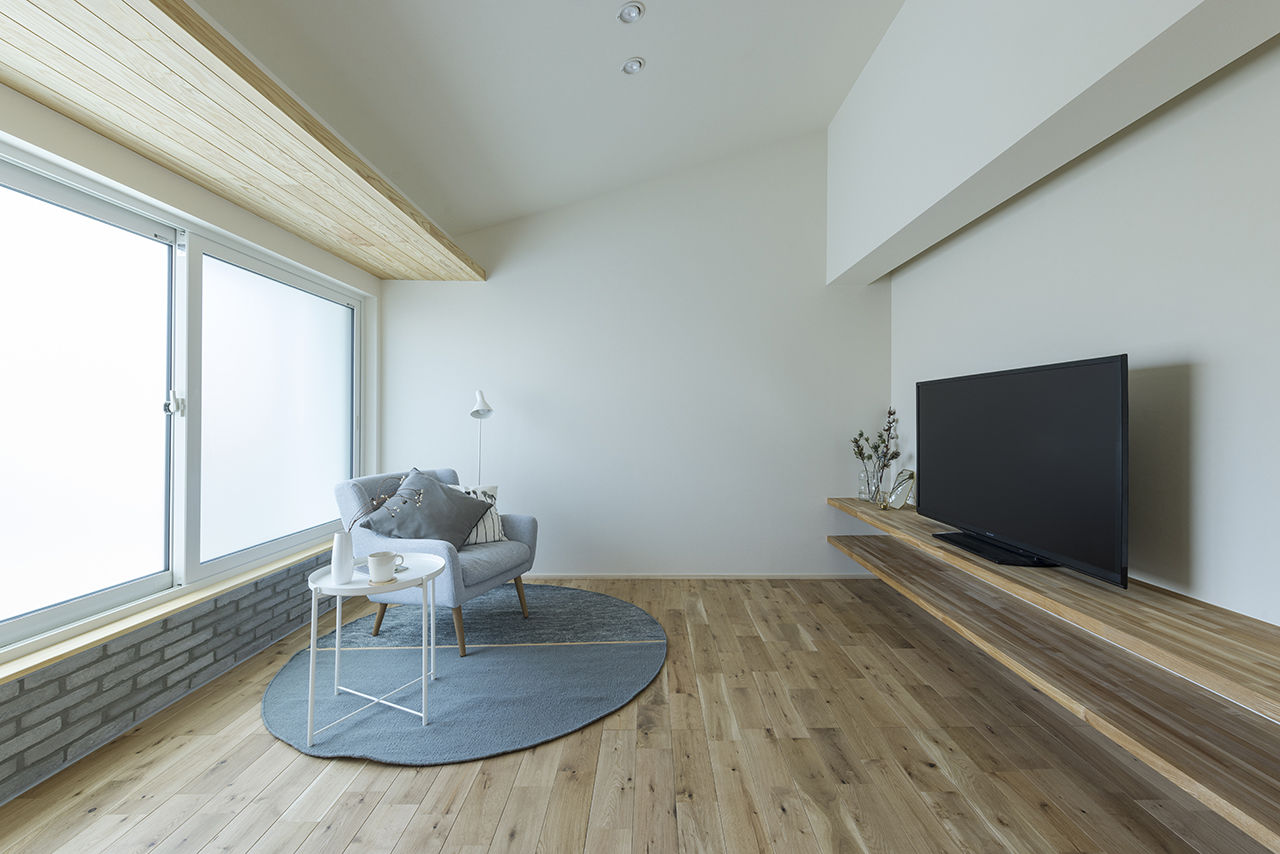 THE HAUS ザハウス 【福岡県行橋市/平屋/3LDK＋中庭/無垢材】日常の暮らしが心地よい北欧スタイルのコートハウスの建築実例画像5