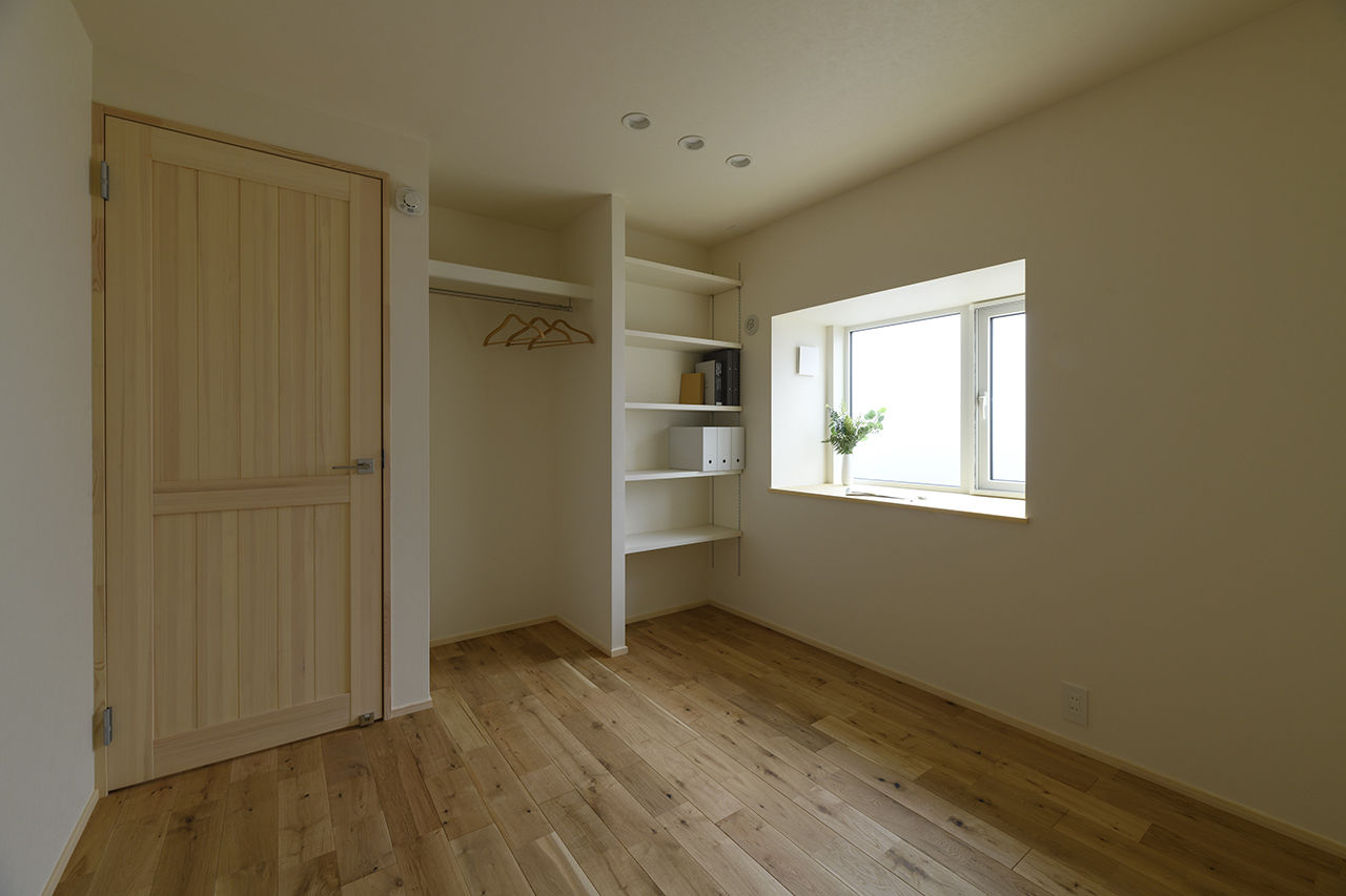 THE HAUS ザハウス 【福岡県行橋市/平屋/3LDK＋中庭/無垢材】日常の暮らしが心地よい北欧スタイルのコートハウスの建築実例画像8