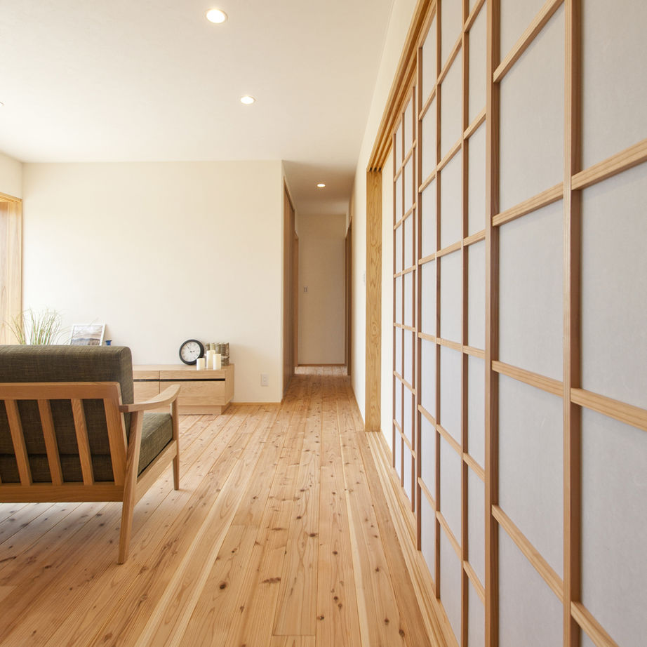 THE HAUS ザハウス ★間取りあり【平屋＋4LDK＋大開口】効率の良い間取りと、外とのつながりを持たせた和モダン平屋の建築実例画像7