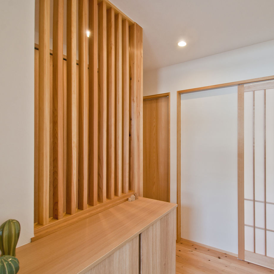 THE HAUS ザハウス ★間取りあり【平屋＋4LDK＋大開口】効率の良い間取りと、外とのつながりを持たせた和モダン平屋の建築実例画像9