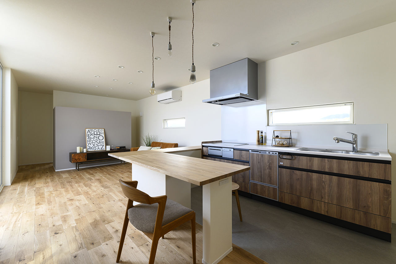 THE HAUS ザハウス ★間取り【平屋/3LDK＋中庭】プライベート庭と借景を持つ漆黒の平屋の建築実例画像3