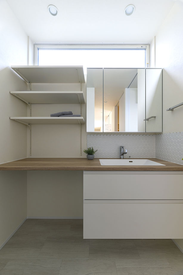 THE HAUS ザハウス ★間取り【平屋/3LDK＋中庭】プライベート庭と借景を持つ漆黒の平屋の建築実例画像8