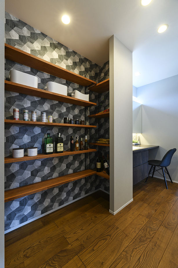 THE HAUS ザハウス 【大分県中津市/平屋/4LDK/塗り壁】中庭の景色を採り込むコの字型の平屋の建築実例画像5