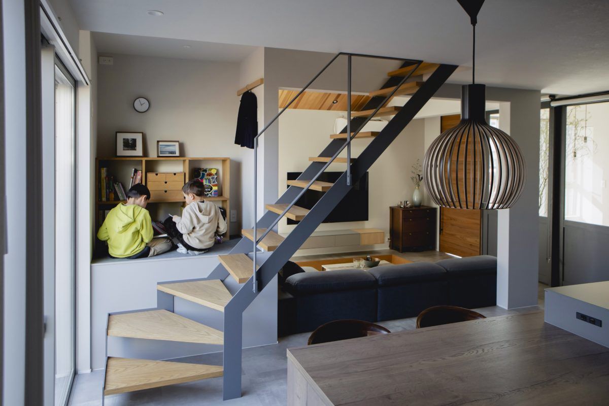 ALTS DESIGN OFFICE（アルツ　デザイン　オフィス） ≪大阪府/3000万円台/店舗併用住宅≫大きな土間で店舗と住居をゆるやかに繋げる英会話教室併用住宅の建築実例画像8