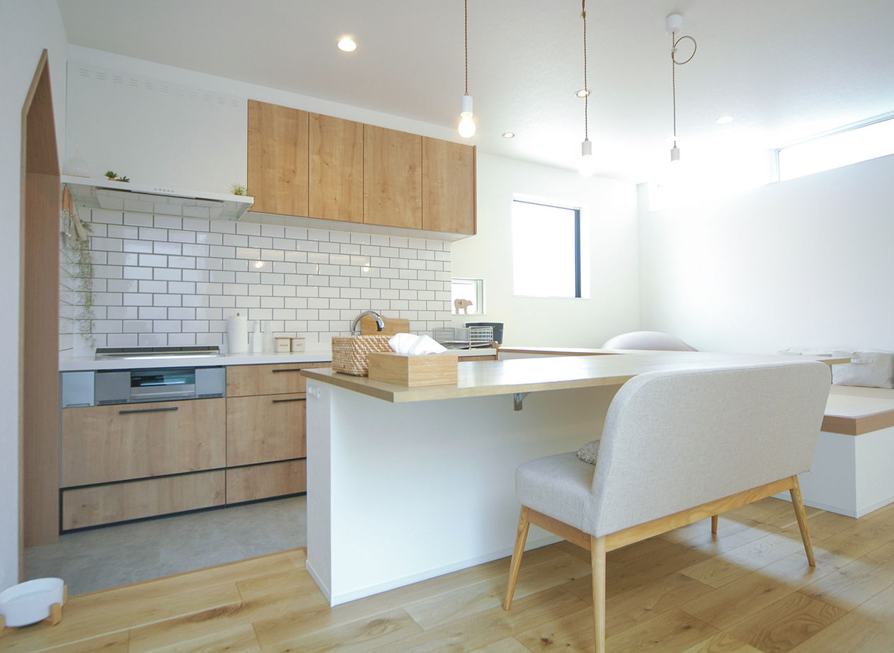 TIME+ 【プライベートと採光を重視した平屋】光庭が空への開放感を生み出す、アーバンスタイルのフラットハウスの建築実例画像5