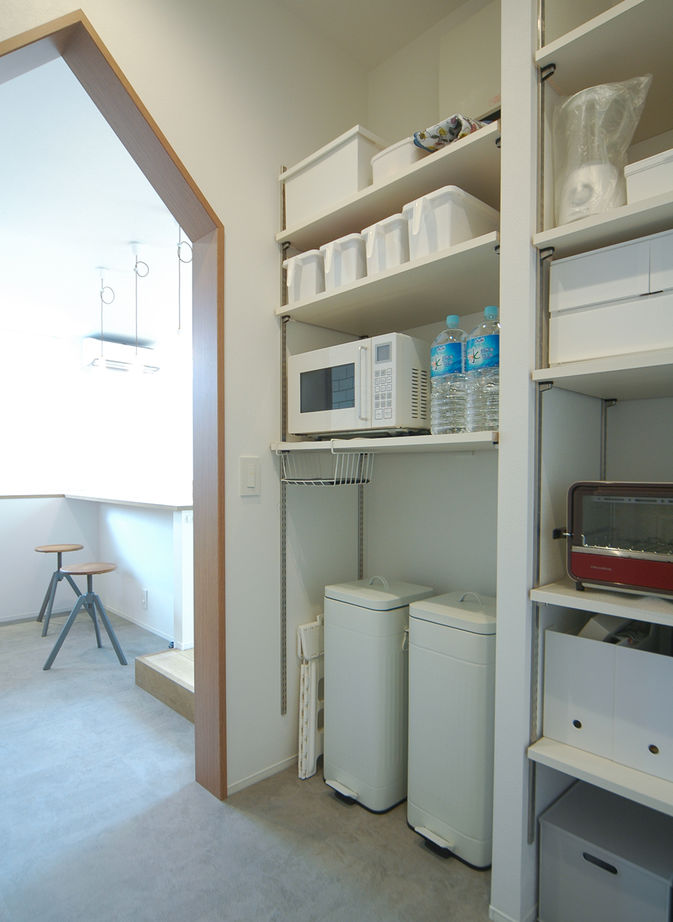 TIME+ 【プライベートと採光を重視した平屋】光庭が空への開放感を生み出す、アーバンスタイルのフラットハウスの建築実例画像8