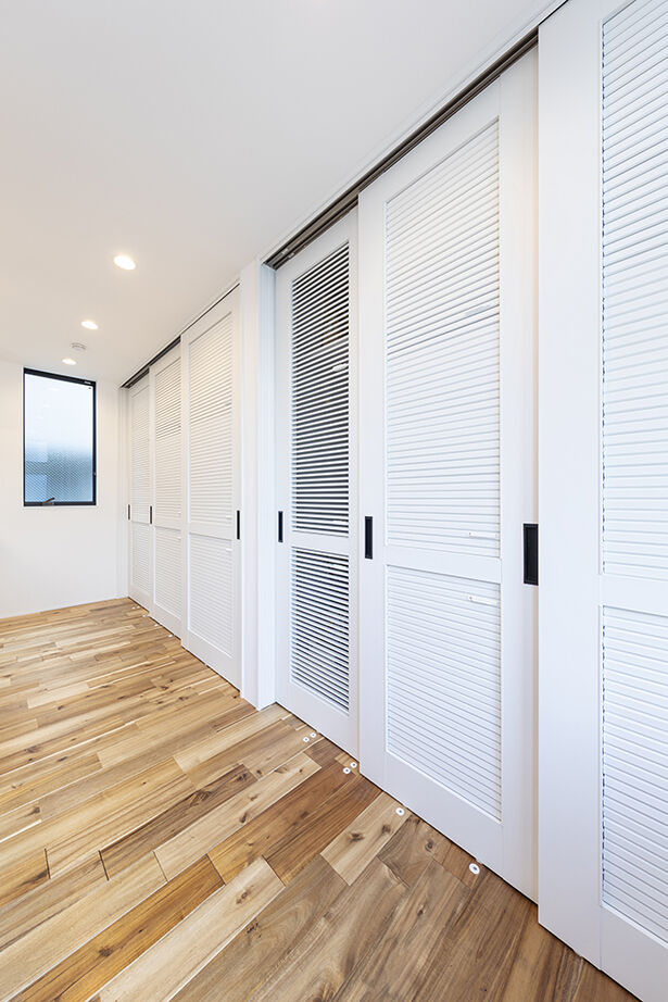 TIME+ 【敷地19.1坪／2階リビング／3階建て】リラックス感あるLDKと趣味のゆったり土間空間の建築実例画像8