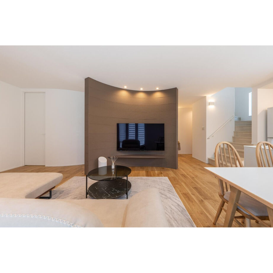 建築工房正勝 柔らかな曲線を描く家の建築実例画像2