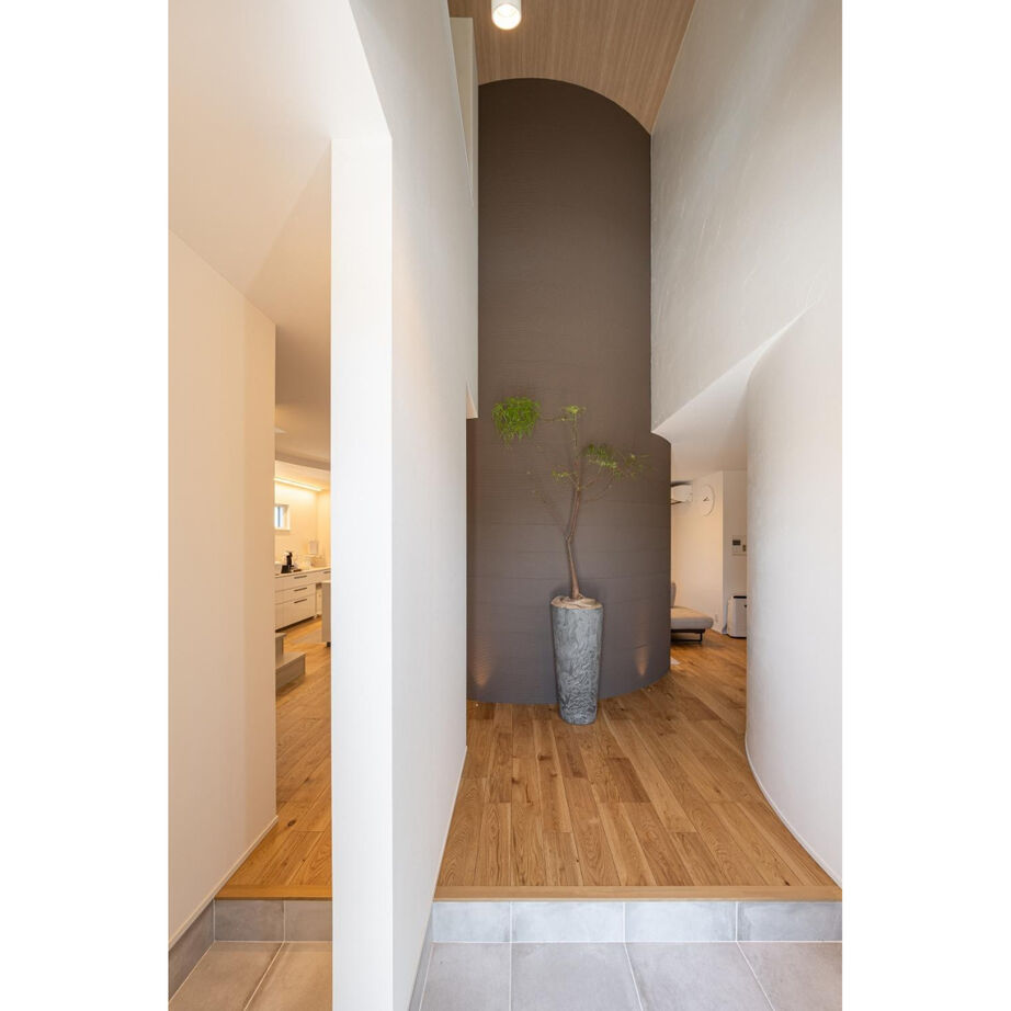 建築工房正勝 柔らかな曲線を描く家の建築実例画像9