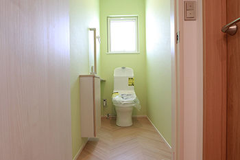 パルコホーム 【間取り図有/2000万円台前半】1階で生活が完結する平屋ベースの5LDK。子育て＆家事ラクの工夫満載の建築実例画像9