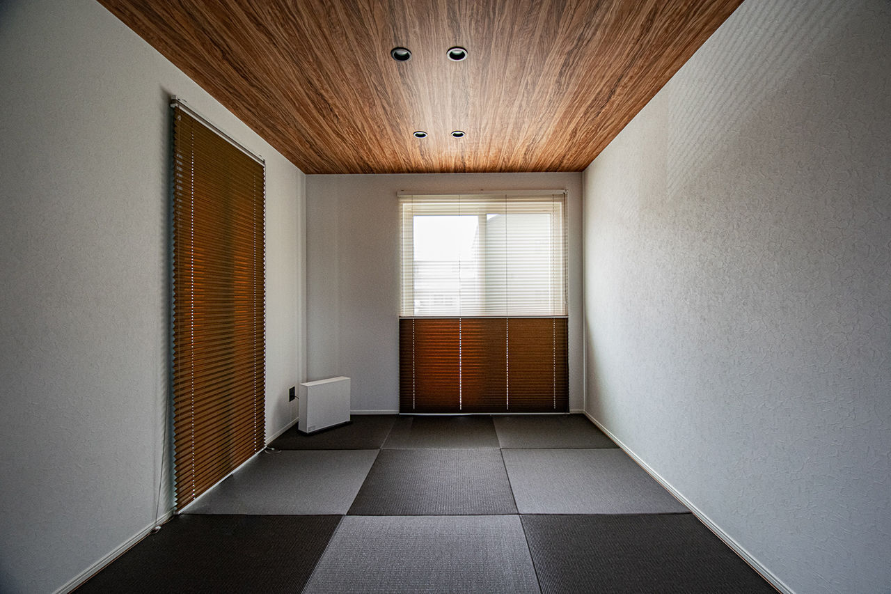 パルコホーム 【間取り図有/ビルトインガレージ】友人が集まれる約20帖のLDKや、こだわりの木目×モノトーンインテリアの建築実例画像5