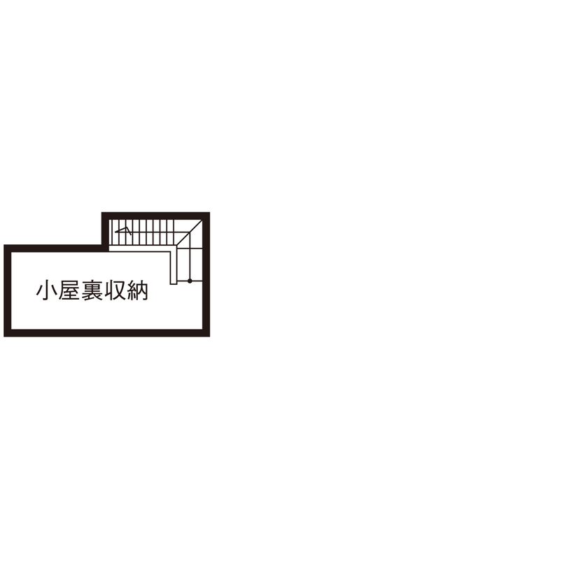 パルコホーム 【間取図有／2000万円台／小屋裏収納／太陽光発電＆蓄電池】広々とした平屋の家で家族の趣味や時間を満喫の間取り図（4LDK）小屋裏収納