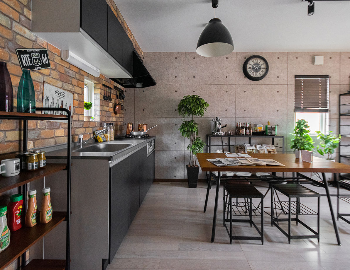 パルコホーム インダストリアルテイストの遊び心あふれる空間の建築実例画像4