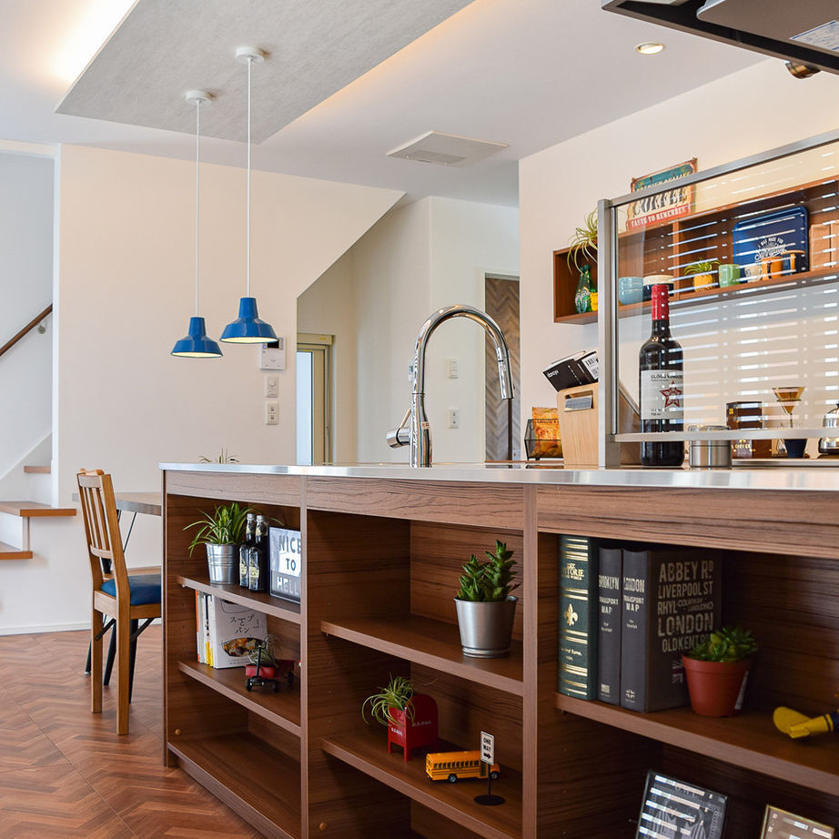 パルコホーム たくさんの収納と暮らしが楽しくなる工夫が詰まった「ガレージのある家」の建築実例画像2