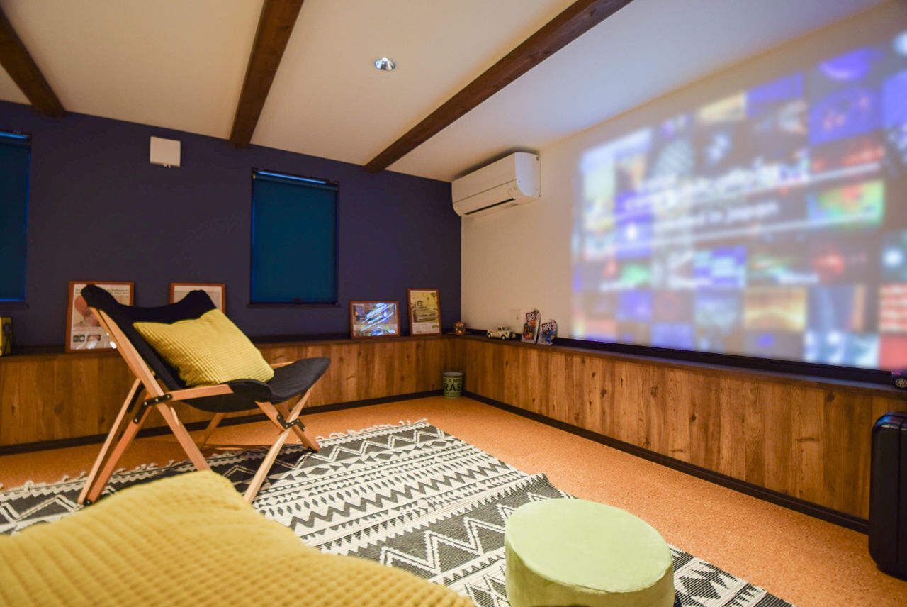 パルコホーム 【間取り図有/スキップフロア】趣味のスペースなど家族が思い思いに楽しい時間を過ごせる家の建築実例画像5