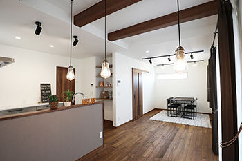 パルコホーム 【間取り図有/1000万円台後半】間取りもデザインも「ほしい」が全部詰まった、コスパのいい規格住宅の建築実例画像2