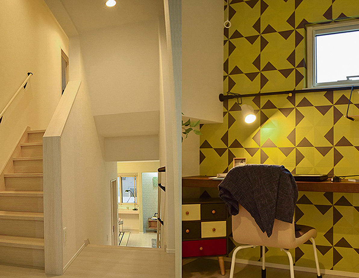 パルコホーム 家族団らんが弾む工夫が随所に。空間がつながるスキップフロアとガレージのある家の建築実例画像5