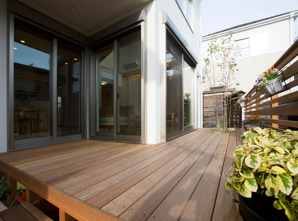 新進建設 【2500万円】趣味を楽しむ間取り。無垢材をたっぷり取り入れた和モダンの注文住宅／家の間取り図ありの建築実例画像6