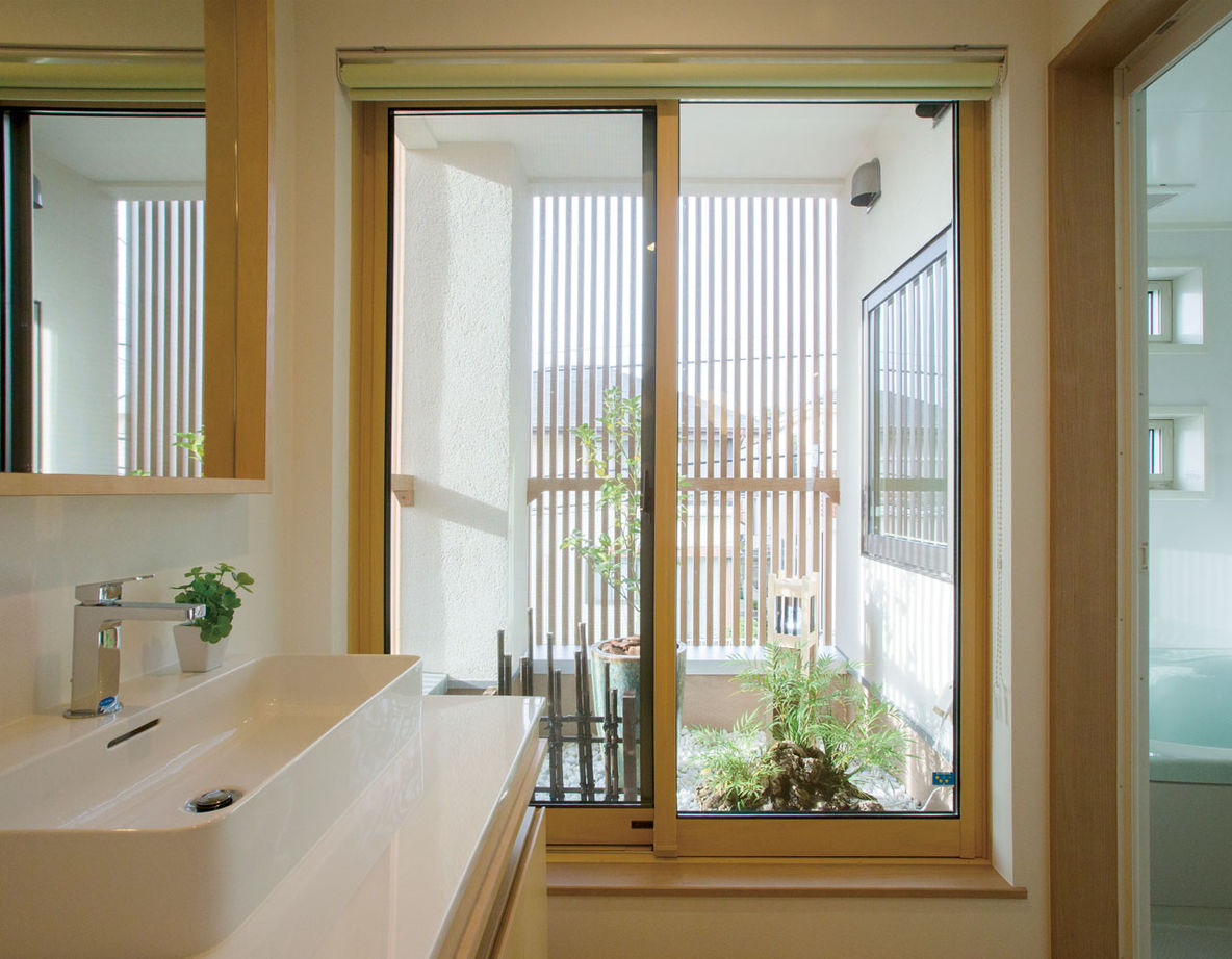 新進建設 【2500万円】趣味を楽しむ間取り。無垢材をたっぷり取り入れた和モダンの注文住宅／家の間取り図ありの建築実例画像7