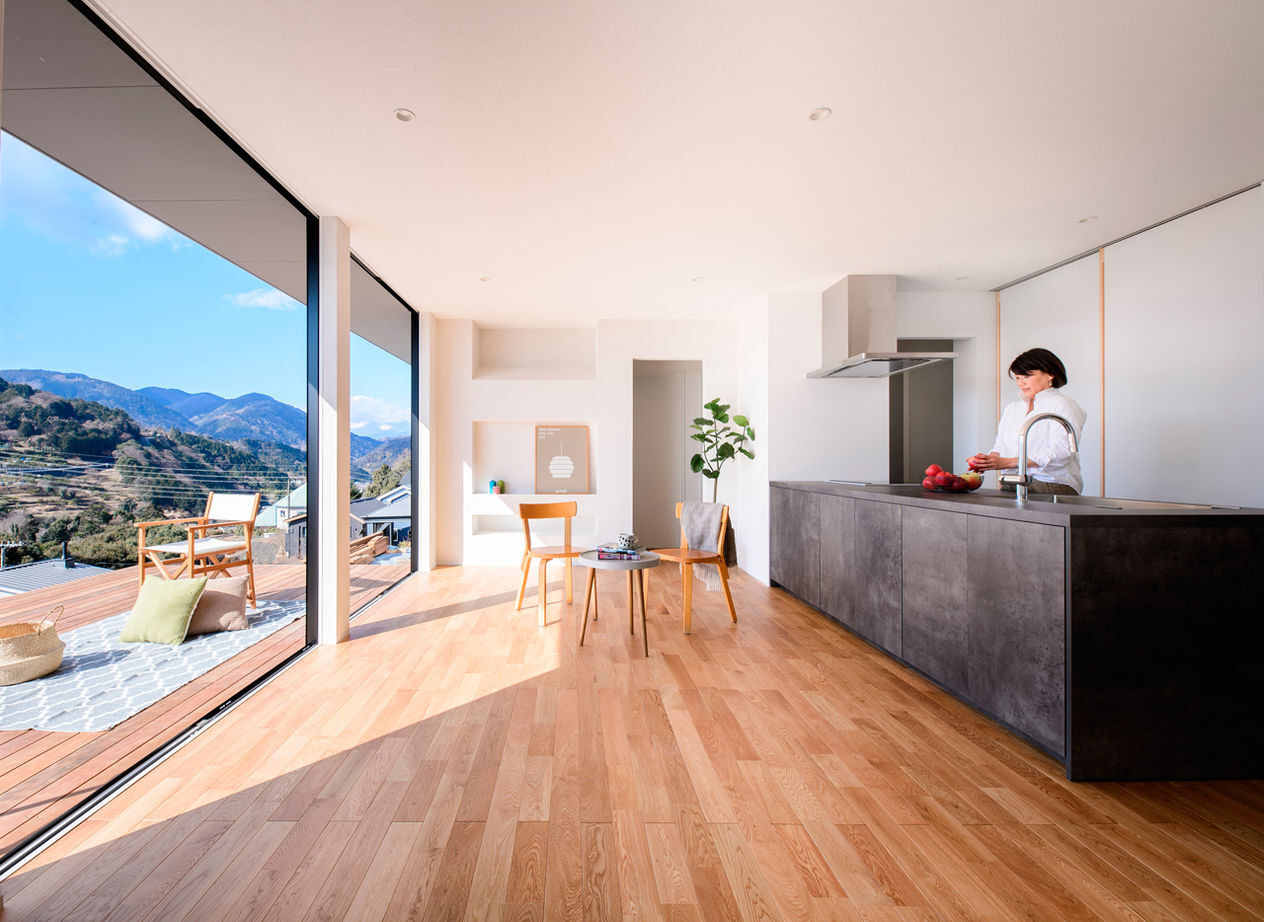 新進建設 【絶景／3050万円／延床37坪】「生活感の排除」がコンセプト。極限まで無駄を省く。ミニマリストデザイン。の建築実例画像2