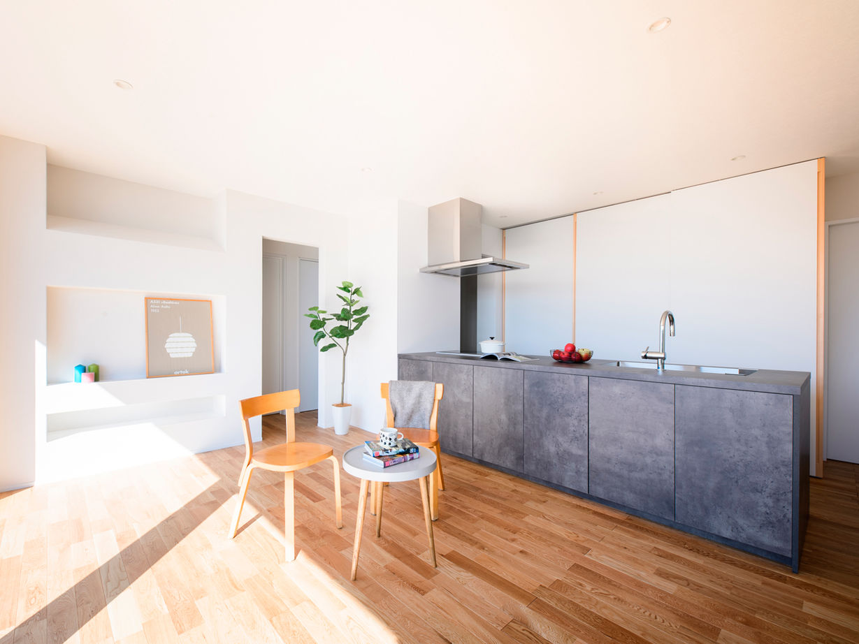 新進建設 【絶景／3050万円／延床37坪】「生活感の排除」がコンセプト。極限まで無駄を省く。ミニマリストデザイン。の建築実例画像7