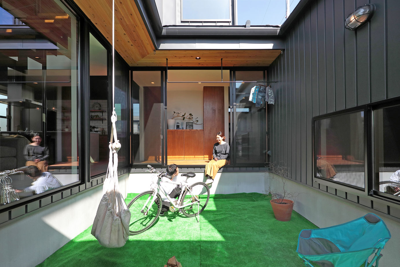 ＰＬＵＳ　ＨＡＵＳ（プラスハウス） 水戸市　吹抜け　採光と風通し抜群　開放感たっぷりの建築実例画像9