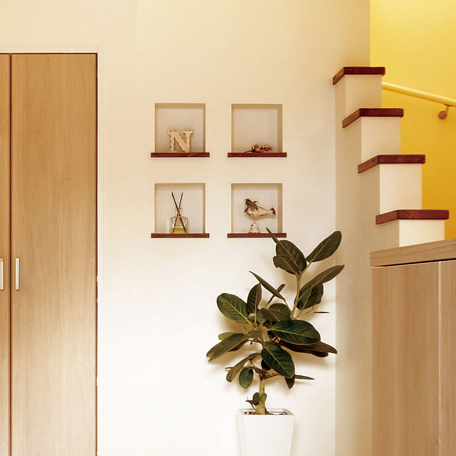 一級建築士事務所　福島工務店 【大阪府/2000万円台/狭小/ビルトインガレージ】スキップフロアのある3階建て・SE構法で贅沢な間取り設計をの建築実例画像7