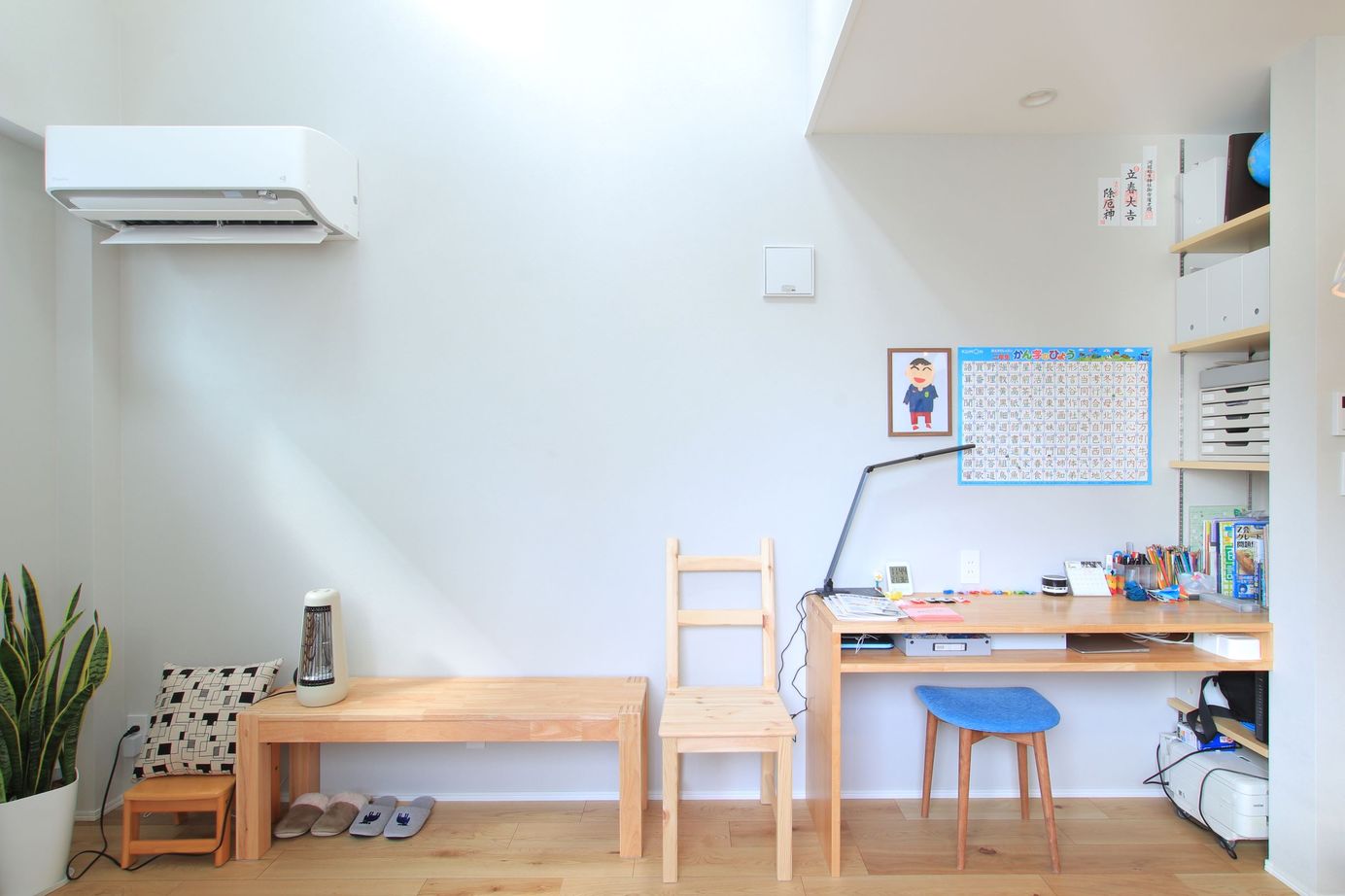 一級建築士事務所　福島工務店 【大阪府大阪市/2000万円台/狭小15坪/ビルトインガレージ】SE構法と間取りの工夫でオシャレな大空間を実現の建築実例画像4