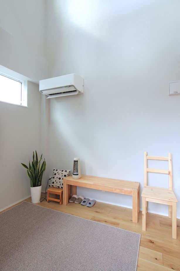 一級建築士事務所　福島工務店 【大阪府大阪市/2000万円台/狭小15坪/ビルトインガレージ】SE構法と間取りの工夫でオシャレな大空間を実現の建築実例画像5