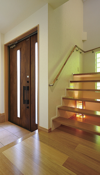 エフイーホーム 【大阪×狭小地×坪単価39.8万円～】ウッドデッキや自然素材を叶えられる重量鉄骨住宅の土地15坪の家の実例の建築実例画像2