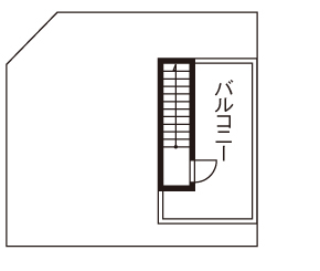 エフイーホーム 【大阪×狭小地】敷地20坪の狭小地でも重量鉄骨で寛ぎの広々フロアを　店舗併用住宅も思い通りに！｜間取りの間取り図null屋上