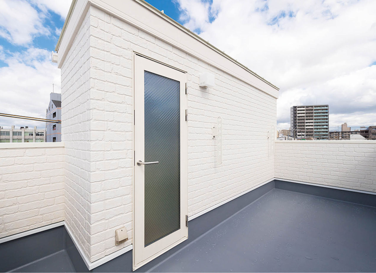 エフイーホーム 【大阪×狭小地】敷地20坪の狭小地でも重量鉄骨で寛ぎの広々フロアを　店舗併用住宅も思い通りに！｜間取りの建築実例画像7