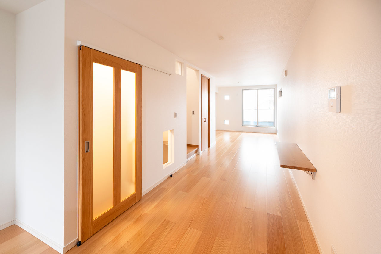 エフイーホーム 【大阪×1000万円台×狭小地】敷地約２０坪でも重量鉄骨の構造を活かしてゆとりの空間を確保した家の実例の建築実例画像5