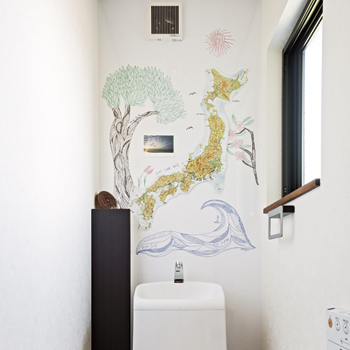 チェックハウス 【1000万円台/30坪台/間取り図有】まるで海辺のリゾートハウス。自然好き夫妻が建てた無垢の木いっぱいの家の建築実例画像9