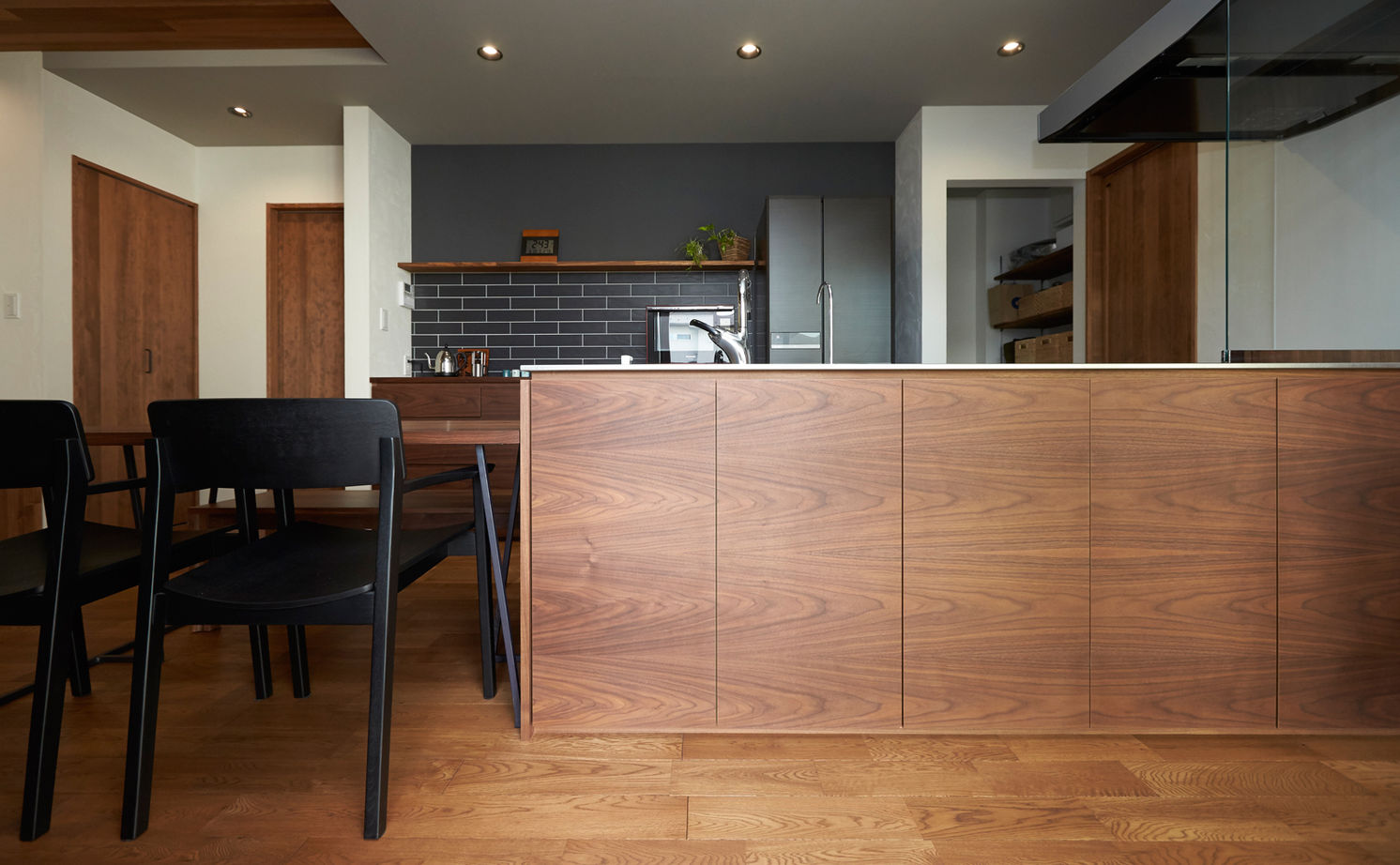 チェックハウス 【岐阜県/40坪/オシャレな２階建】「散らかりにくくなりました」。家事らく間取りのシンプルモダンな住まいの建築実例画像7