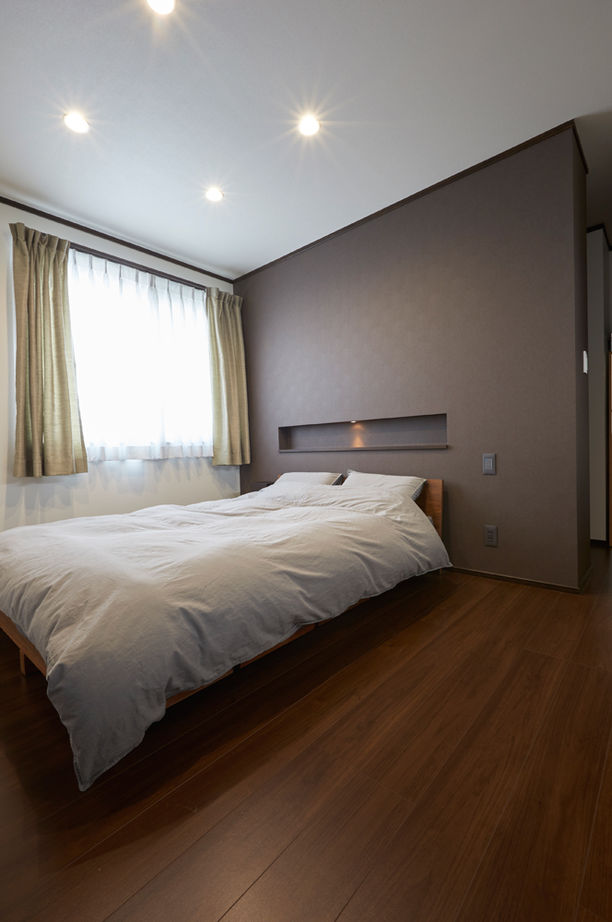 チェックハウス 【岐阜県/40坪/オシャレな２階建】「散らかりにくくなりました」。家事らく間取りのシンプルモダンな住まいの建築実例画像9