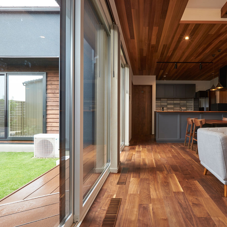 チェックハウス 【2000万円台/平屋/旗竿敷地/全館空調】変形地を生かした男前な平屋。「全館空調を採用してよかったです」の建築実例画像5