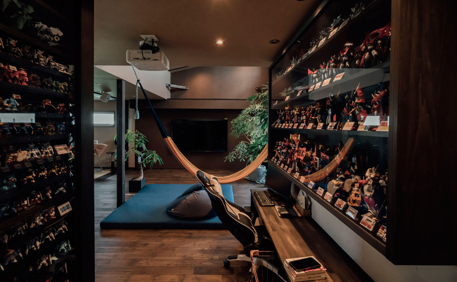 チェックハウス 【平屋/30坪/全館空調/岐阜市】アジアンリゾートの気分をわが家で。趣味を満喫する40代夫婦の平屋暮らしの建築実例画像3