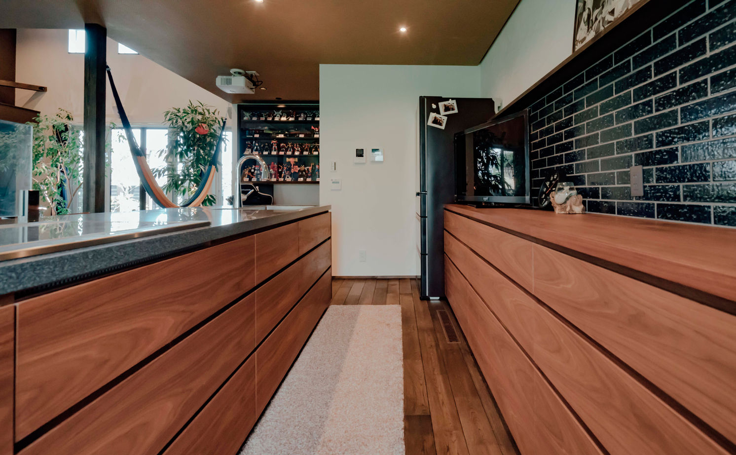 チェックハウス 【平屋/30坪/全館空調/岐阜市】アジアンリゾートの気分をわが家で。趣味を満喫する40代夫婦の平屋暮らしの建築実例画像7