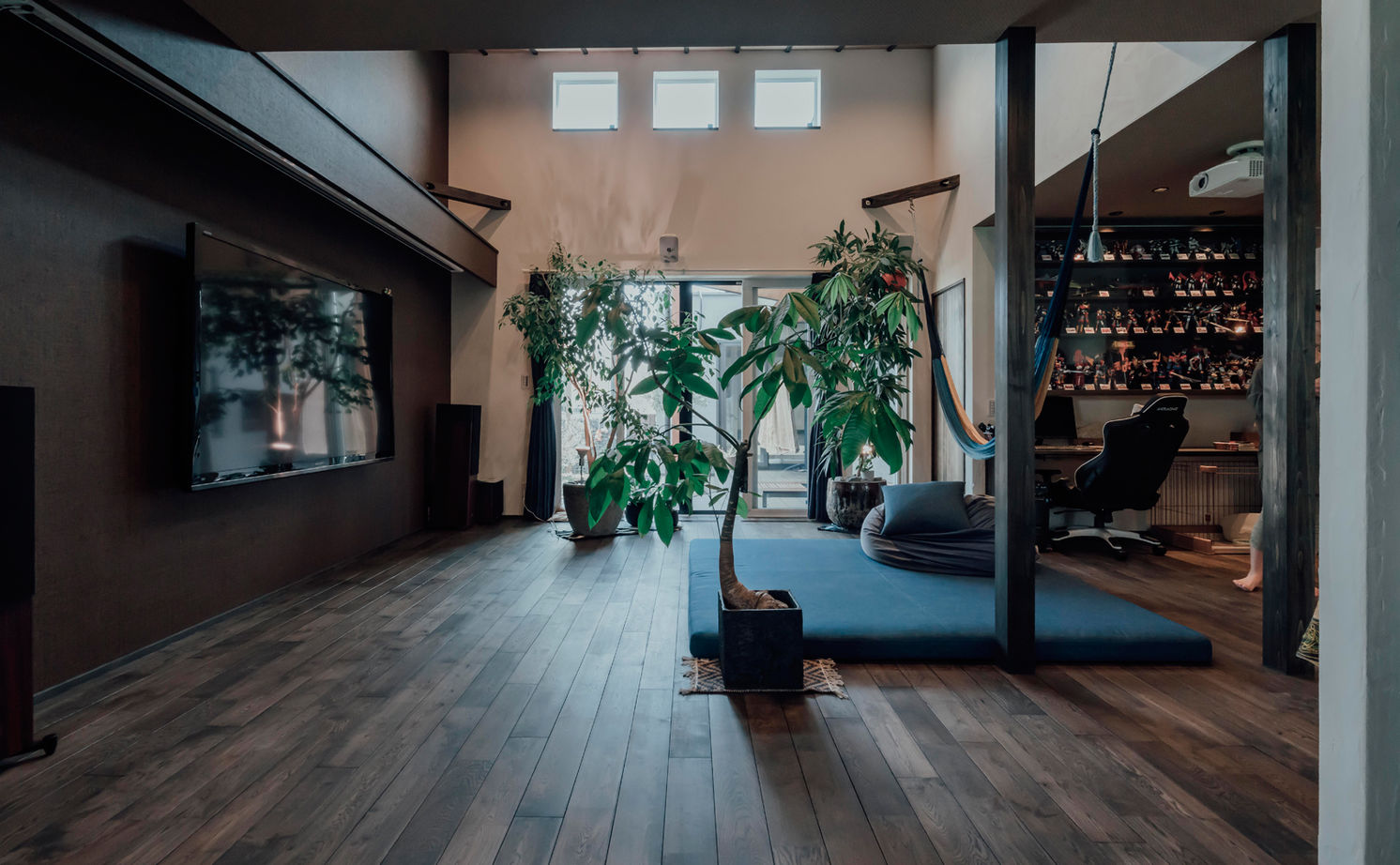 チェックハウス 【平屋/30坪/全館空調/岐阜市】アジアンリゾートの気分をわが家で。趣味を満喫する40代夫婦の平屋暮らしの建築実例画像12